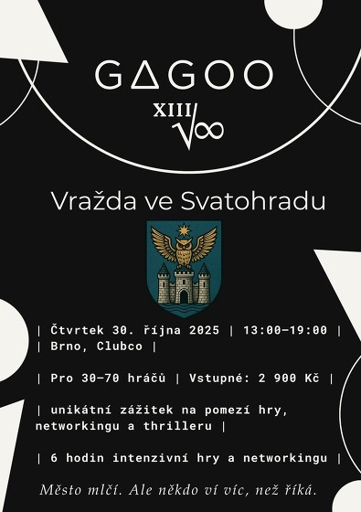 Plakát události Vražda ve Svatohradu