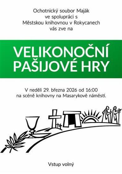 Plakát události Velikonoční pašijové hry