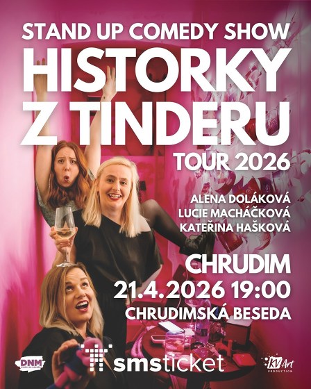 Plakát události Historky z Tinderu Tour 2026