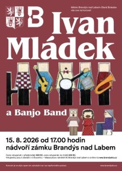 Plakát události Ivan Mládek a Banjo Band v Brandýse