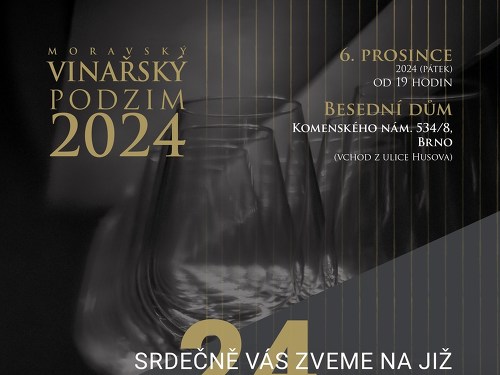 Plakát události Moravský vinařský podzim 2024