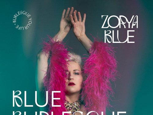 Plakát události Blue Burlesque Show