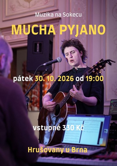 Plakát události Muzika na Sokecu: MUCHA PYJANO