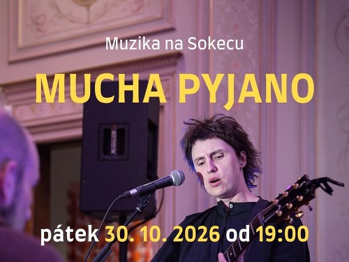Plakát události Muzika na Sokecu: MUCHA PYJANO
