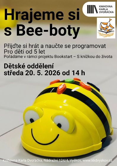 Plakát události Hrajeme si s Bee-boty