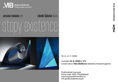 Plakát události Výstava: Stopy existence