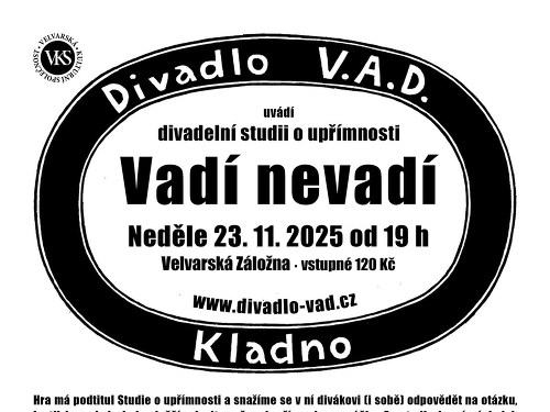Plakát události V.A.D. Kladno - Vadí nevadí