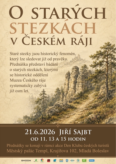 Plakát události Jiří Saibt: O starých stezkách v Českém ráji