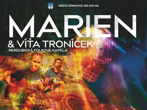Plakát události MARIEN a Víťa Troníček v Černovicích