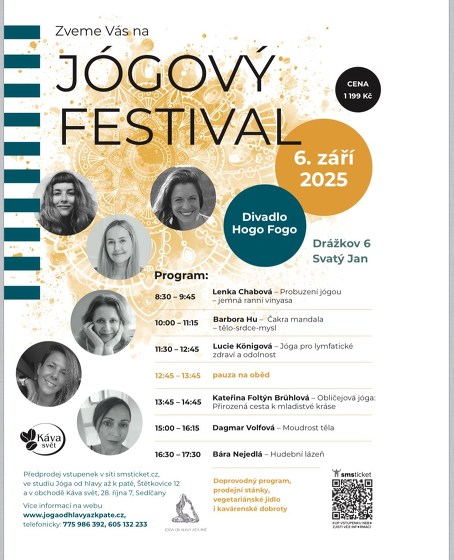 Plakát události Jógový festival v Hogo Fogo