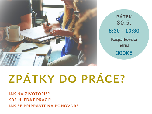 Plakát události Zpátky do práce?
