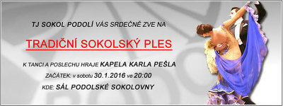 Plakát události Tradiční sokolský ples
