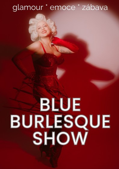 Plakát události BLUE BURLESQUE SHOW