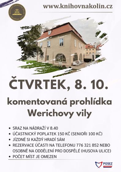 Plakát události Werichova vila