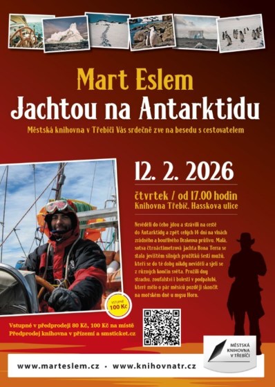 Plakát události Jachtou na Antarktidu