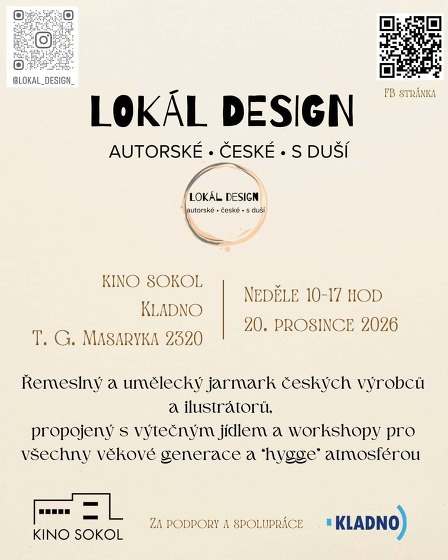 Plakát události Lokál design - designový vánoční jarmark českých tvůrců