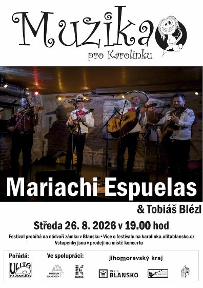 Plakát události Muzikae pro Karolínku