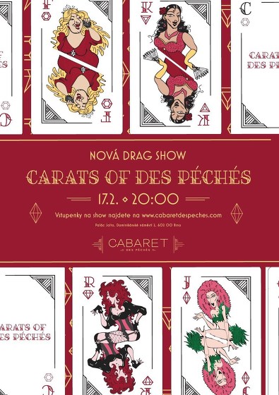 Plakát události Carats of des Péchés - Královny des péchés