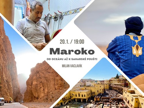 Plakát události Maroko - od oceánu až k saharské poušti