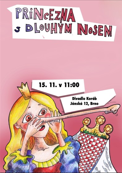 Plakát události Princezna s dlouhým nosem