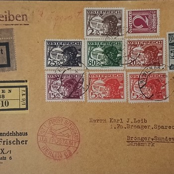 Dopisy prošlé poštou do roku 1955 odkoupím hotově za katalogové ceny