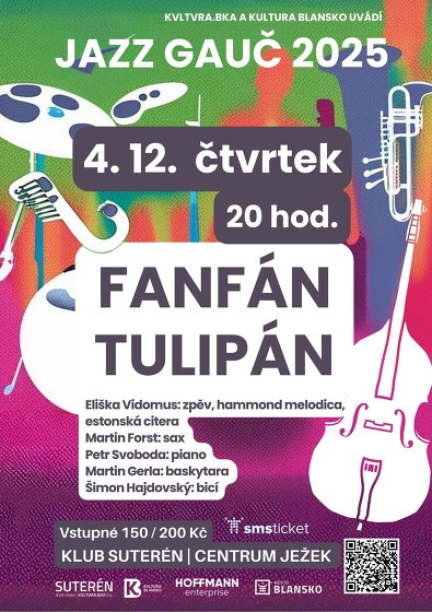 Plakát události Fanfán Tulipán