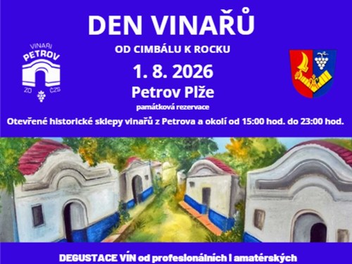 Plakát události Den vinařů - Od cimbálu k rocku
