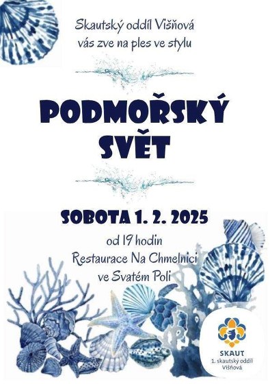 Plakát události Skautský ples 
