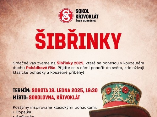 Plakát události Šibřinky 2025