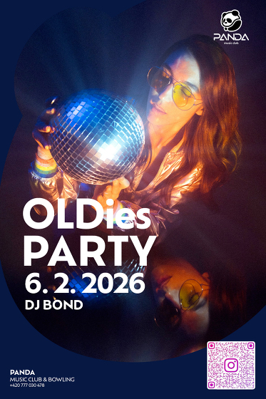 Plakát události Oldies párty na Pandě