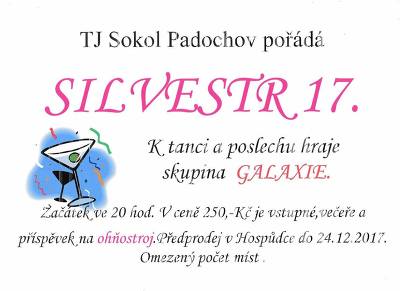 Plakát události Silvestr 17.