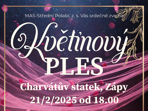 Plakát události Květinový ples