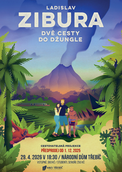 Plakát události Ladislav Zibura - Dvě cesty džungle