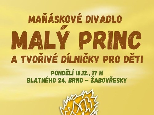 Plakát události Malý princ