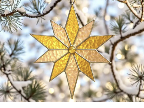 Plakát události Vitráž Vánoční hvězda