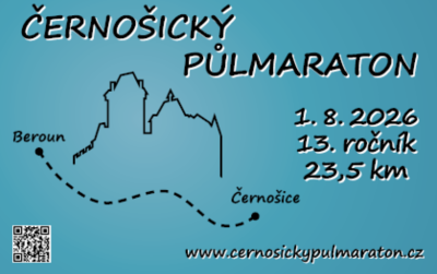 Plakát události Černošický půlmaraton