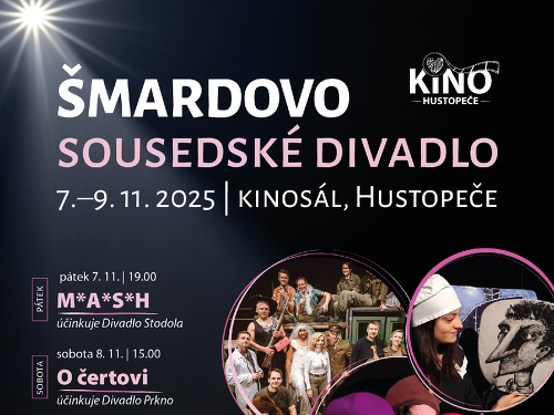 Plakát události Šmardovo sousedské divadlo