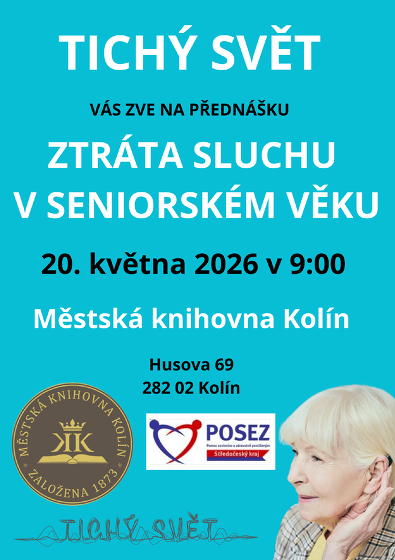 Plakát události Ztráta sluchu v seniorském věku
