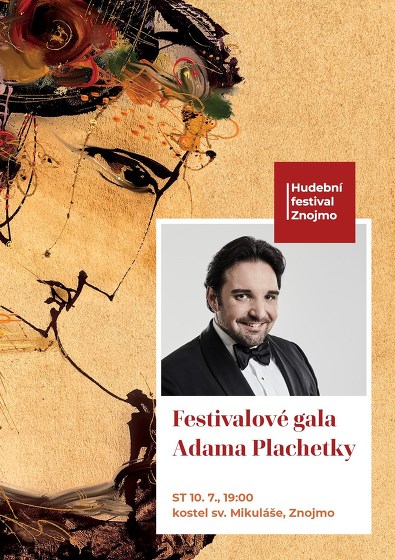Plakát události Festivalové gala Adama Plachetky