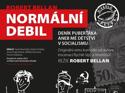 Plakát události Divadlo Pecka - Normální debil