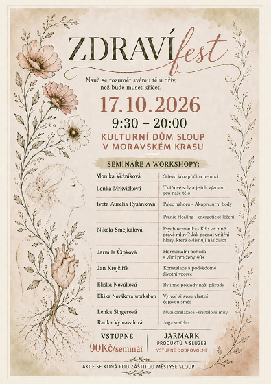 Plakát události ZdravíFEST 2026