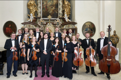 Plakát události Koncert Komorního orchestru Dvořákova kraje, dirigent Jan Sedláček