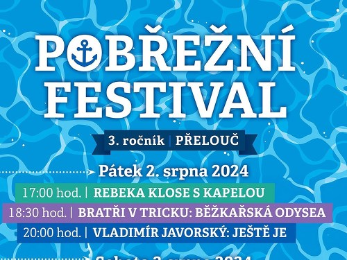Plakát události Pobřežní festival 3. ročník