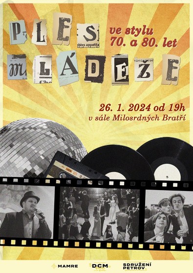 Plakát události Ples mládeže 2024