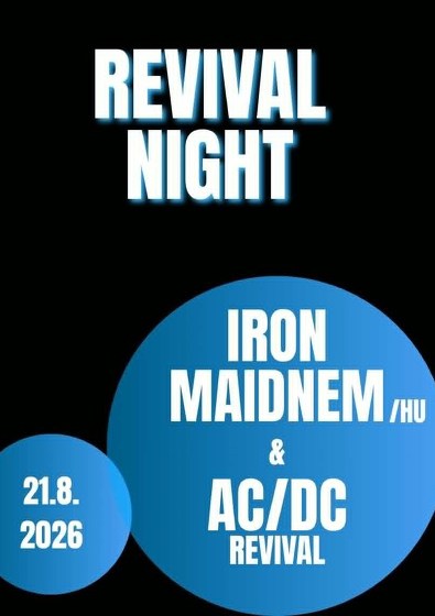 Plakát události Iron Maden revival (HU) + AC/DC revival