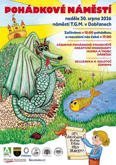 Plakát události Pohádkové náměstí Dobřany náměstí