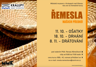 Plakát události Řemesla našich předků - ošatky