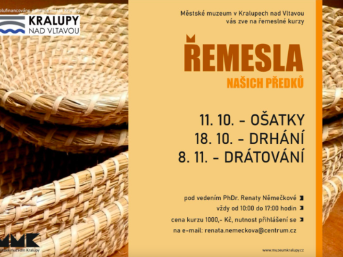 Plakát události Řemesla našich předků - ošatky