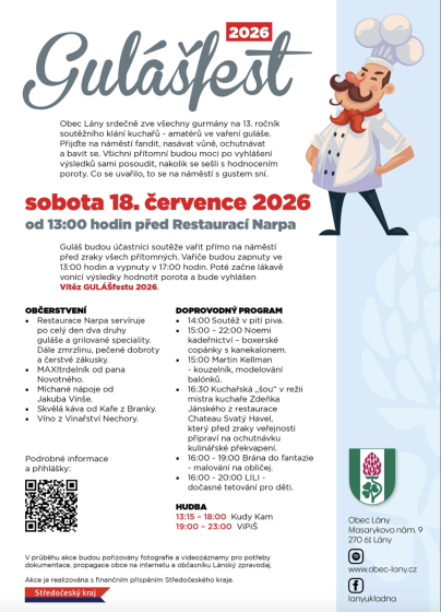Plakát události Gulášfest 2026