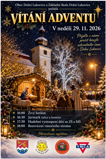 Plakát události Vítání adventu